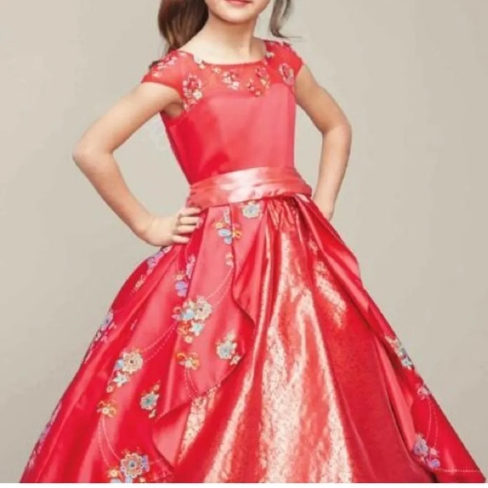 Elena Of Avalor Girls size 5/ 6 Deluxe Costume by Chasing Fireflies
